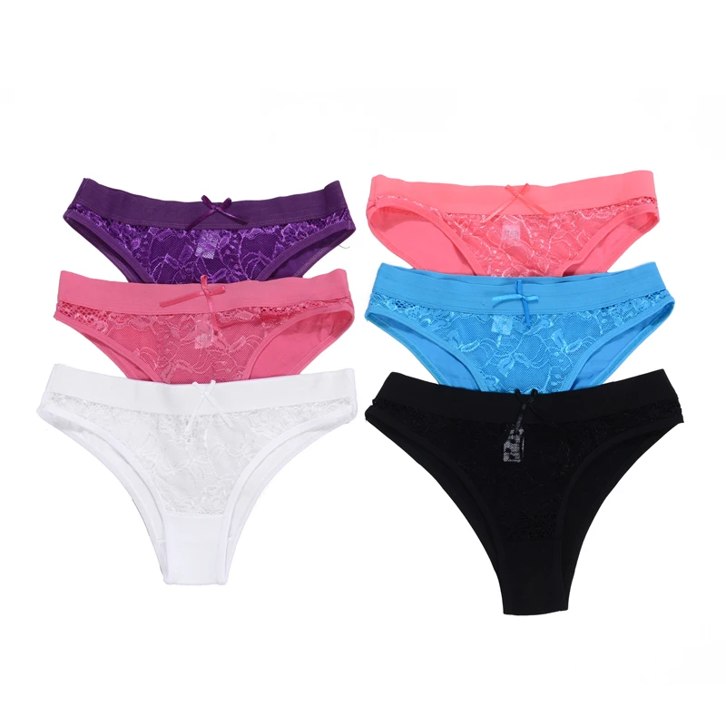 

Panties high quality hot sale women panties set thongs bragas cotton lace women underwear fun underwear women briefs
