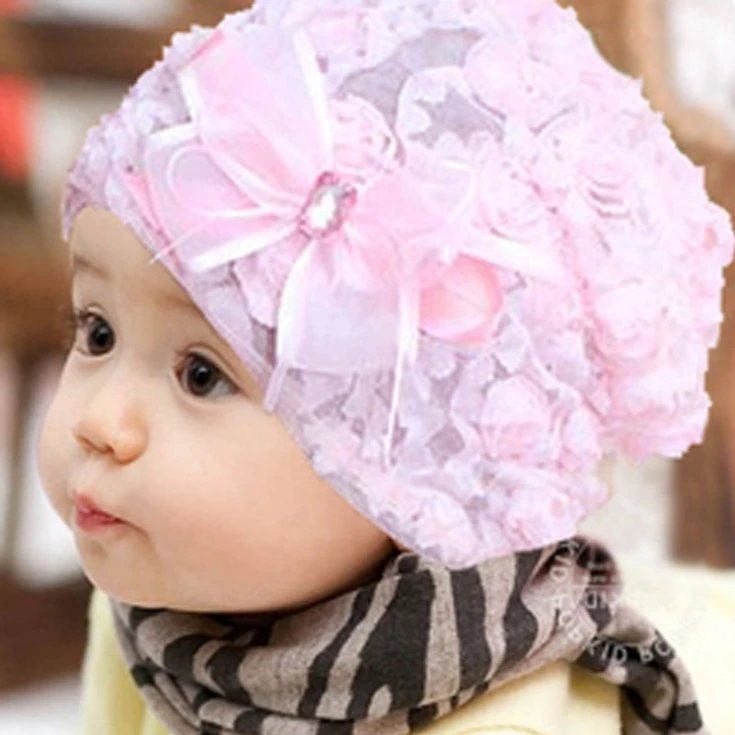 Accesorios De Fotografía Gorro De Encaje Para Bebé Niña Go Accesorios De Fotografía Gorro De Encaje Para Bebé Niña Go