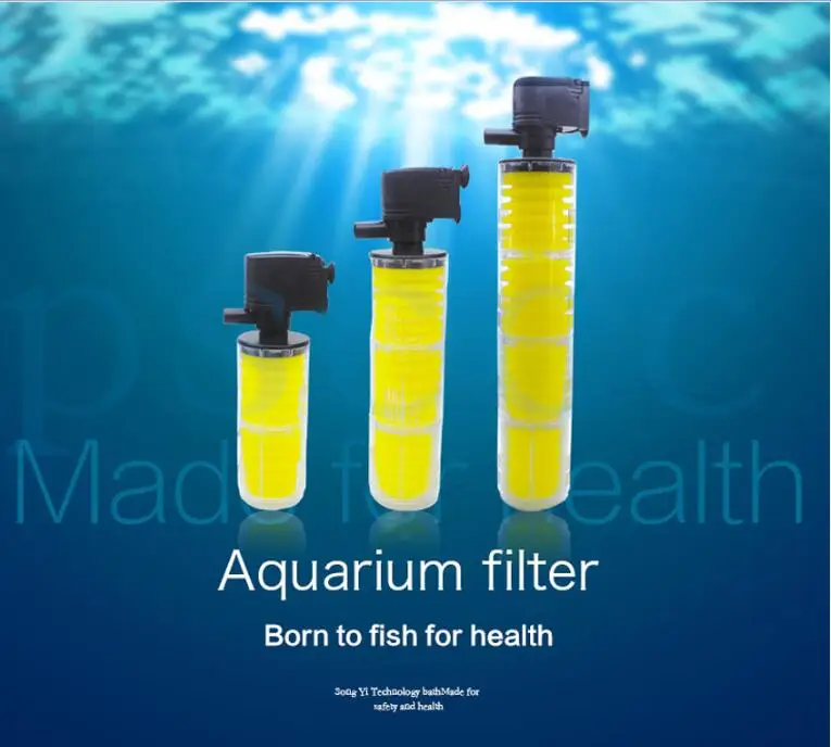 Ultra Quiet Aquarium Filter Fish Tank Oxygen Pump Bacteria Culture