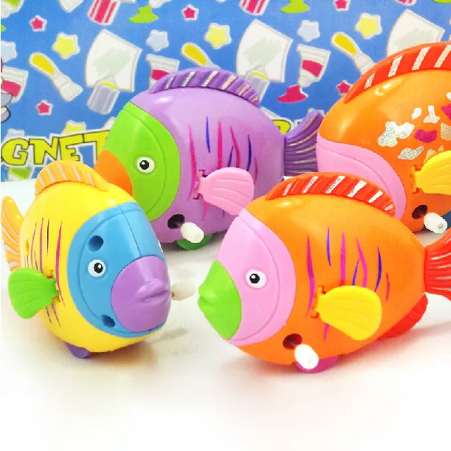 Chain On The Discus Fish Tail Moving ChildrenTake A bath Toy