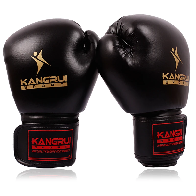 Kangrui Taekwondo Karate Protection font b gloves b font sanda Boxing Adult sport powerful Boxing font