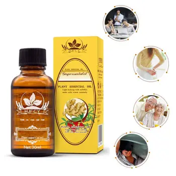 

50pcs/lot Ginger Essential Oil 100% Pure Natural PREMIUM Uncut Therapeutic Grade Oils Free DHL