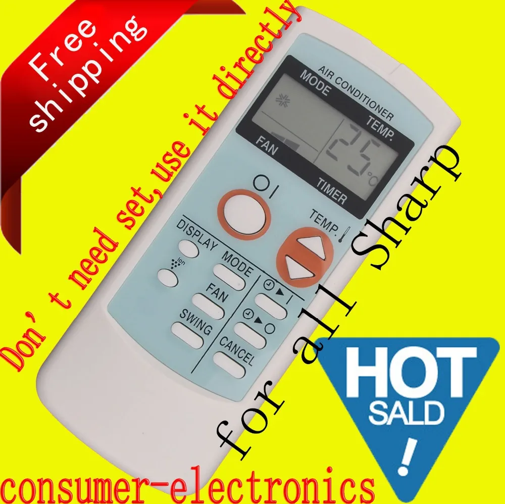 for all Sharp air conditioner remote control for CRMC A753JBEZ CRMC