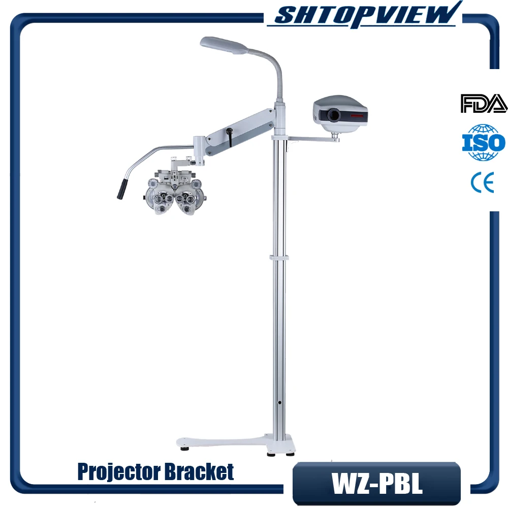 

WZ-PBL Auto Chart Projector Bracket phoropter Holder L Type for Sale