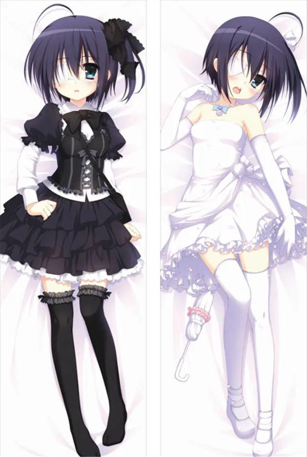 2018 август аниме Chuunibyou demo koi ga shitai! Персонажей таканаши Рикка Подушка Dakimakura Крышка