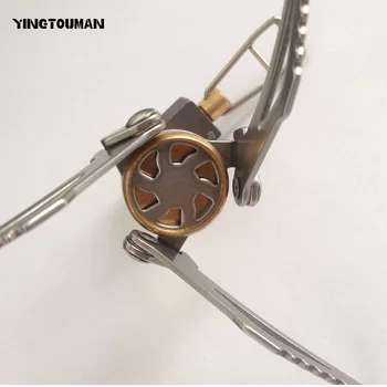 

YINGTOUMAN Climbing Picnic Gas Burner Portable Stove Gas Burner Camping Cooker Picnic Cookout Ultra-light Outdoor Camping Stove