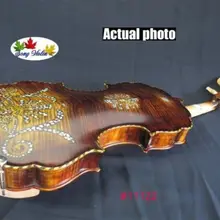 SONG Brand концертная скрипка 4/4, оболочка инкрустированная назад, отличный звук#11122