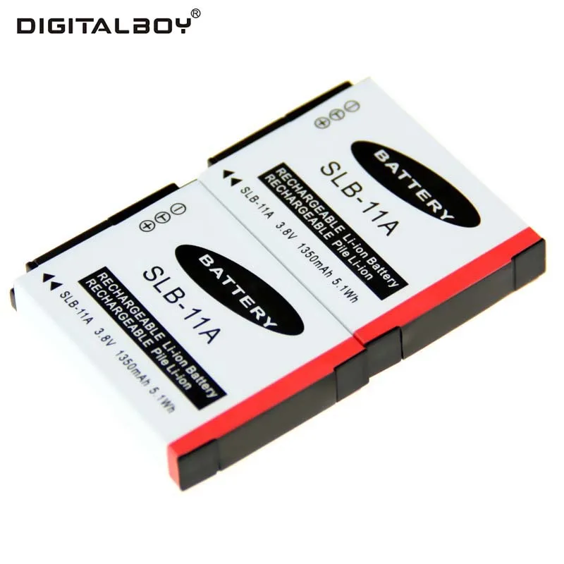 1350 мАч 2 шт. slb 11a SLB slb11a литий ионный Батареи для камеры Samsung CL65 hz25w wb1000 tl320 240 hz30w wb610