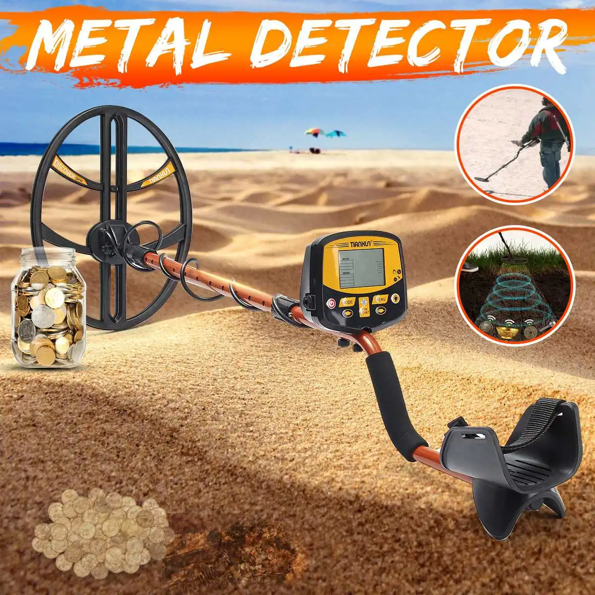 Металлоискатель для поиска золота и кладов глубоко под землей - цена