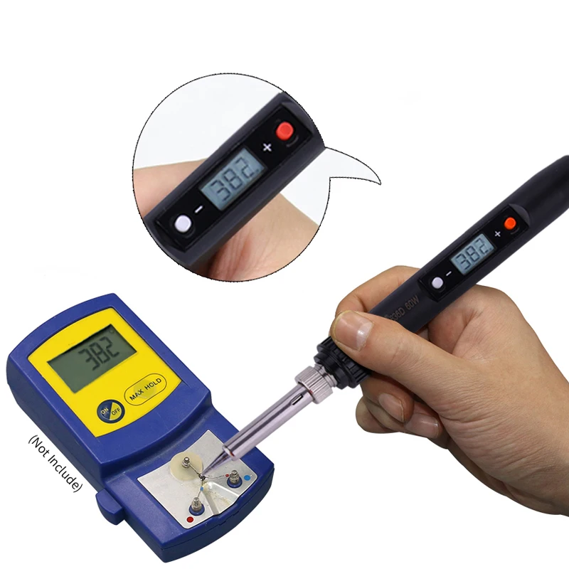 New A-BF 836D 60W Digital LCD Electric Soldering Iron Kit Temperature Adjustable 220V Soldering Iron Tip Desoldering Pump