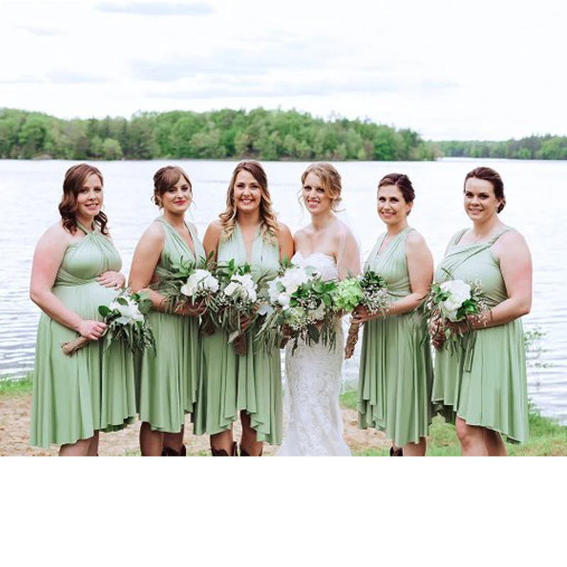 sage multiway bridesmaid dress