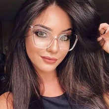 Новая оправа для очков в стиле кошачьи глаза женские брендовые ретро оптические очки оправа скульптурная оправа для очков женские прозрачные линзы очки Oculos