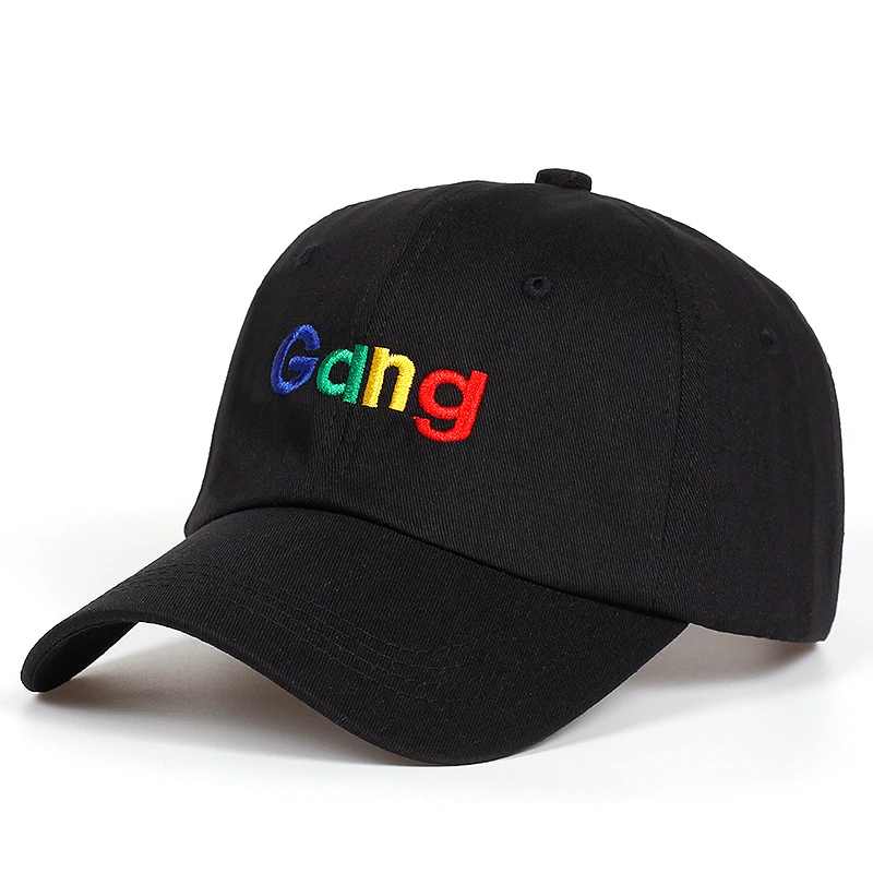 2018 جديد الأزياء عصابة التطريز أبي قبعة البيسبول قبعات القطن Snapback القبعات جولف قبعات للرجال النساء قابل للتعديل زوجين كاب