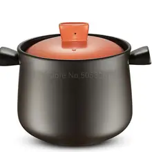 Новая керамическая кастрюля котелок для тушения стойкая керамическая супница кастрюля форма для запекания Bibimbap бытовой газ
