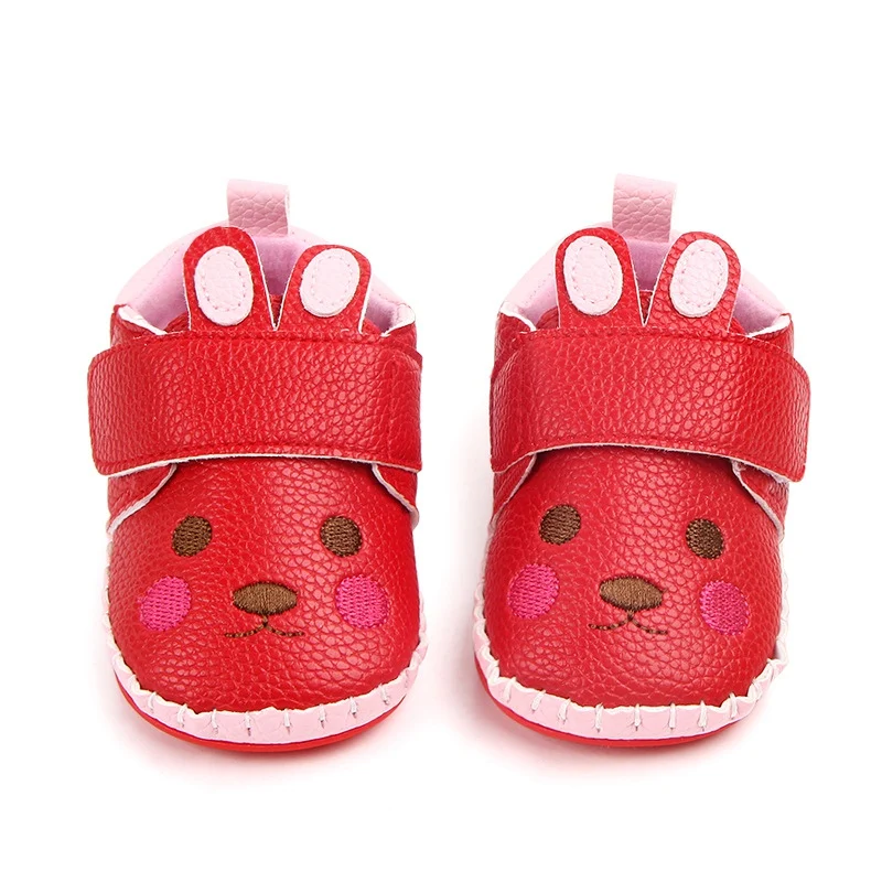 Обувь для новорожденных; обувь для малышей с милым рисунком животных; обувь для малышей с мягкой подошвой; обувь для маленьких девочек;