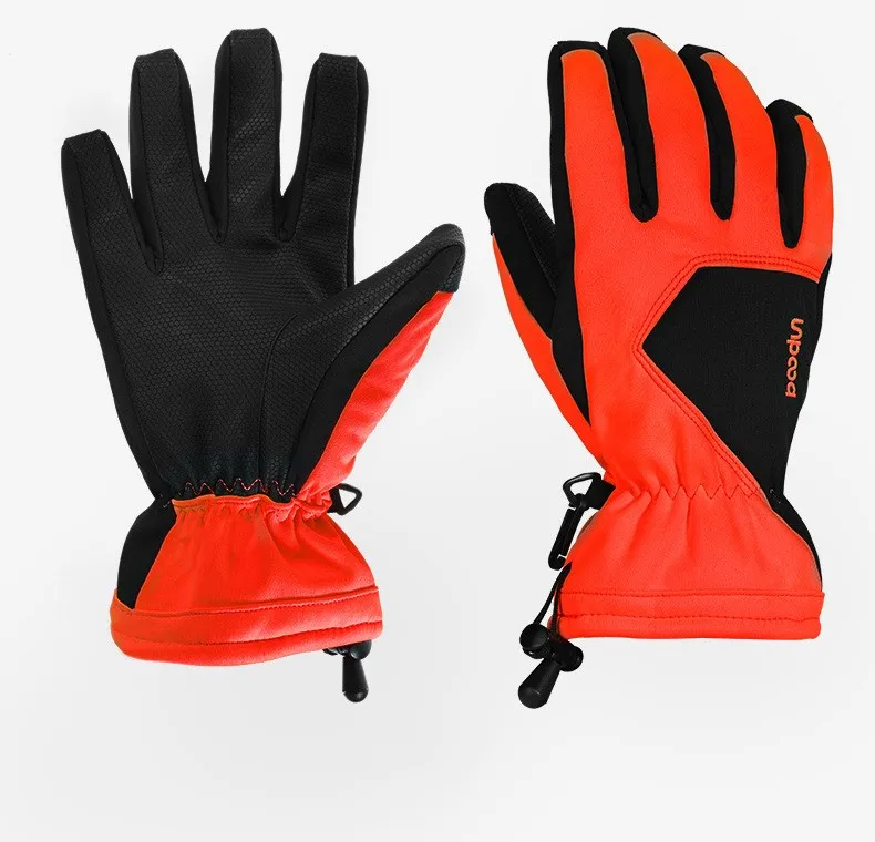 Новые водонепроницаемые зимние теплые перчатки мужские женские лыжные перчатки Сноуборд мотоциклетные перчатки сенсорный экран Снежная перчатка-ветровка