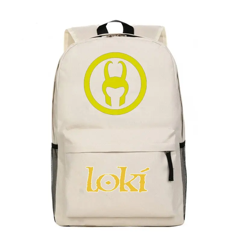 Рюкзак суперзлодей Локи для костюмированной вечеринки для детей и подростков, школьные сумки для студентов, аниме геймеров, сумки на плечо для ноутбука, дорожные сумки - Цвет: LJ4316