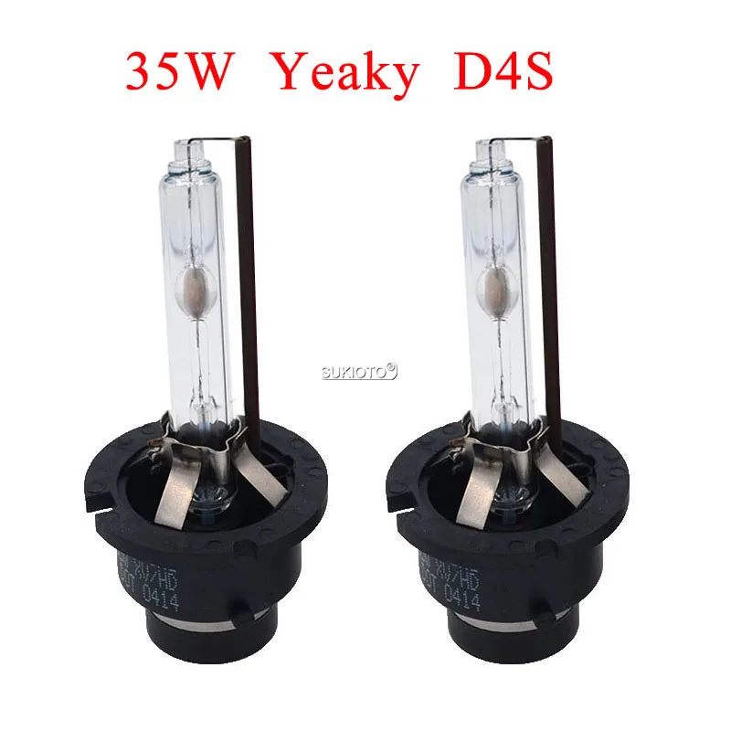 SUKIOTO Original 35W Yeaky HID Xenon Bulb D1S D3S Car Headlight HID Bulb 35W D2S D2R D4R D4S 4500K 5500K 6500K Yeaky Xenon Bulb (1)
