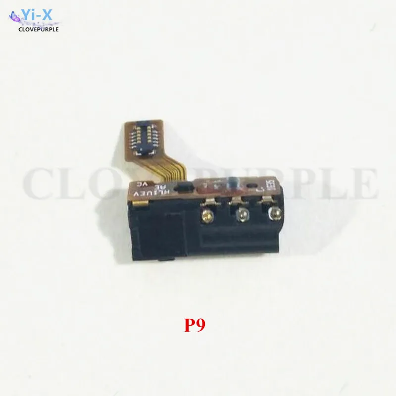 

10PCS/Lot Headphone Audio Earphone Jack Connector Flex Cable for Huawei Ascend P9/P9 Plus
