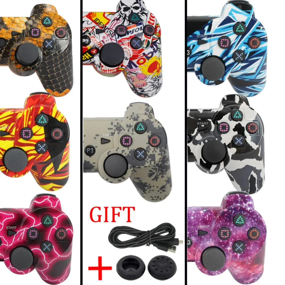 

blueloong gamepad for SONY PS3 Controller Wireless Bluetooth Joysticks for DUALSHOCK 3 SIXAXIS for PlayStation 3 Game Controller