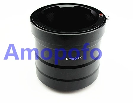 

AMOPOFO for Leica Visoflex M mount Viso lens To Fujifilm X-Pro1 X-E1 FX X Pro Adapter camera
