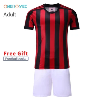 

Onedoyee Customize 17/18 Men's Professional Football Suits Sets Short Sleeve Youth Training Football Uniform for Team Games