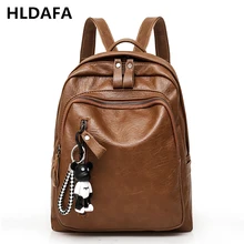 Woman New High Quality Leather Backpack Travel Fashion Female Backpack String Bags Large Capacity School Bag Mochila Feminina Woman New High Quality Leather Backpack Travel Fashion Female Backpack String Bags Large Capacity School Bag Mochila Feminina