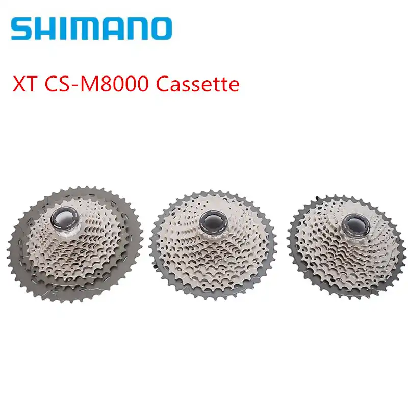 Shimano DEORE XT CS-M8000 кассета 11S MTB велосипед свободного хода M8000 кассета горный велосипед 11 скоростей 11-40T 11-42T 11-46T - изображение