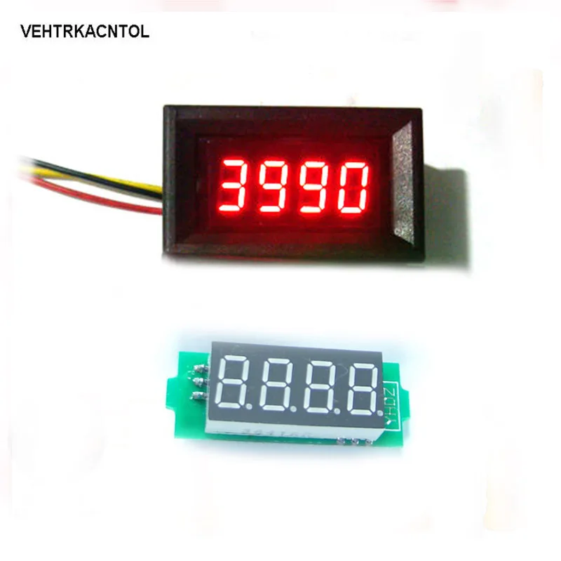 VEHTRKACNTOL 12v светодиодный цифровой тахометр для мотоцикла автомобиля датчик об/мин
