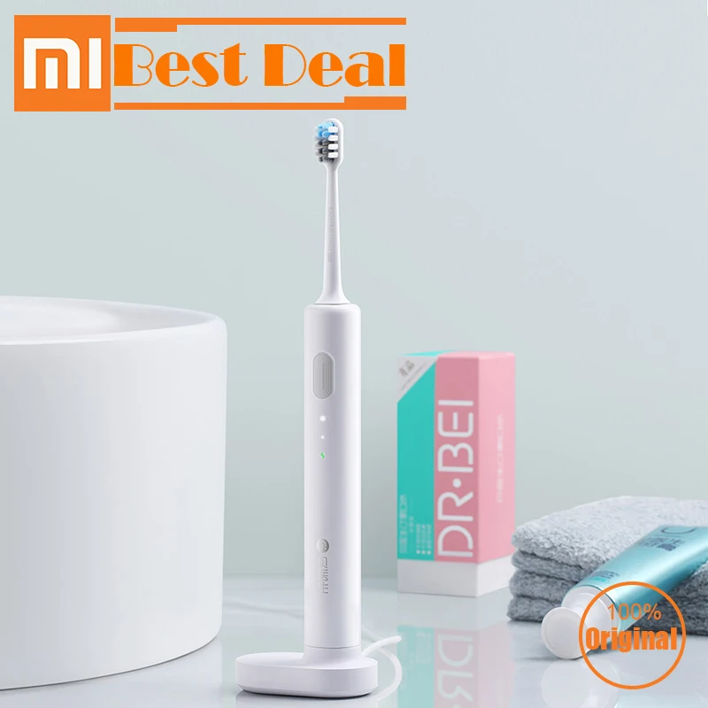 

Xiaomi Mijia Doctor B Sonic Electric Toothbrush Rechargeable Electric Ultrasonic Whitening Teeth Toothbrush with Travel Box
