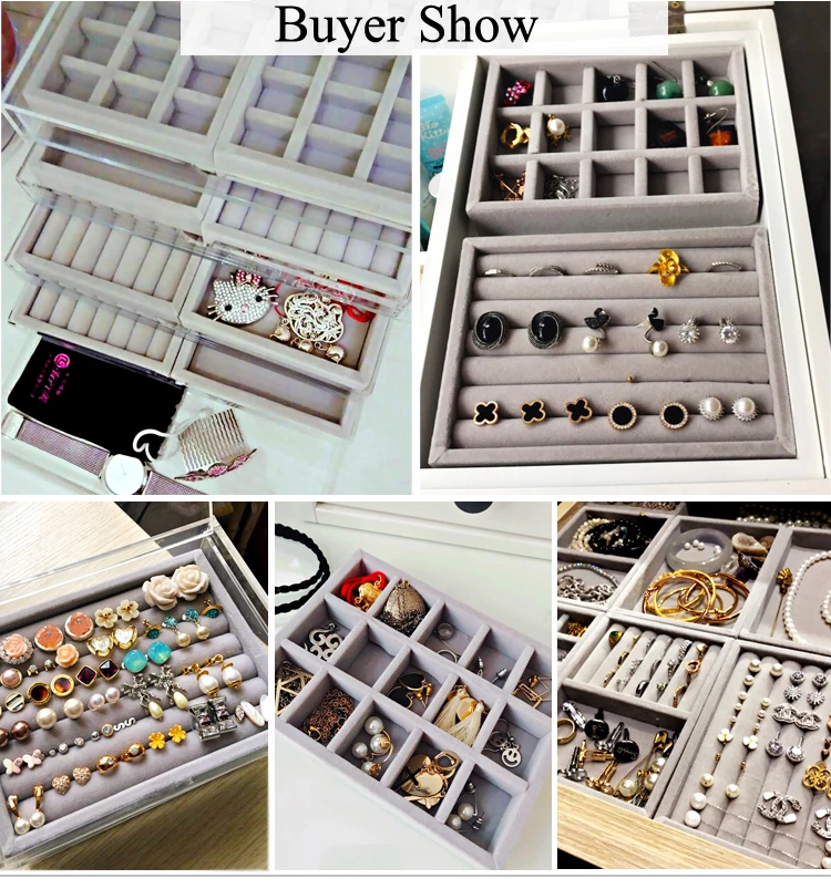 Ящик для хранения ювелирных изделий «сделай сам», лоток для подарочной ...