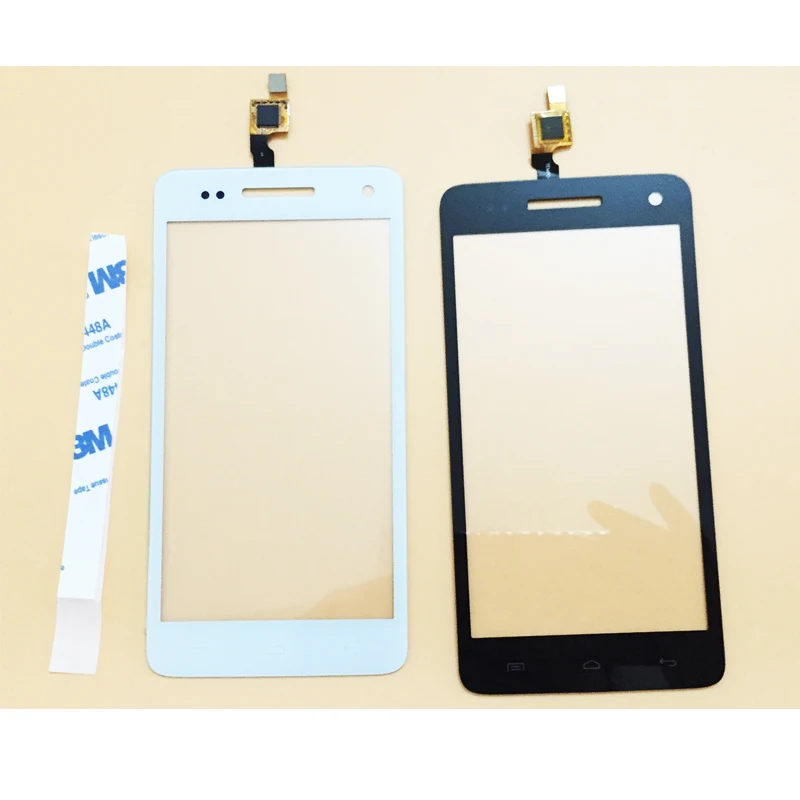 10Pcs/lot, Mobile Phone Digitizer Sensor Front Glass For Explay Fresh