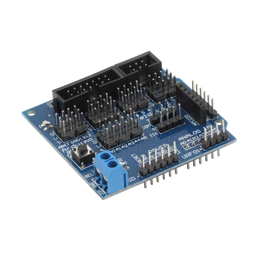 

1pcs Sensor Shield Digital Analog Module Servo Motor for Arduino UNO R3 MEGA V5 In Sotck !!!
