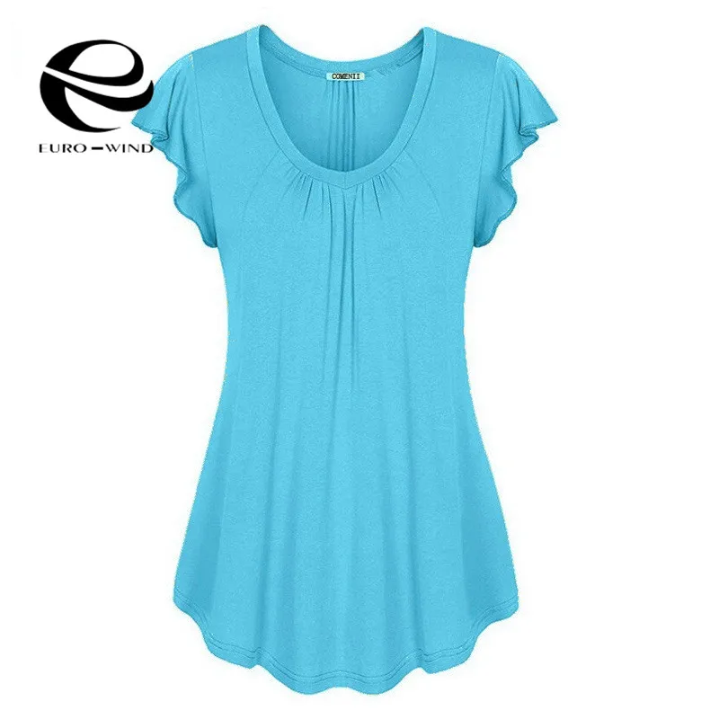 زائد حجم 6XL 2019 الصيف T قميص المرأة فراشة كم س الرقبة الصلبة القطن قمم تي شيرت الإناث عارضة فضفاض الكورية الملابس زائد حجم 6XL 2019 الصيف T قميص المرأة فراشة كم س الرقبة الصلبة القطن قمم تي شيرت الإناث عارضة فضفاض الكورية الملابس