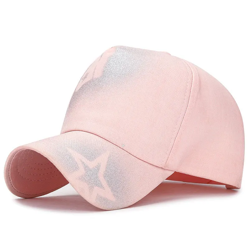 

Spring and Autumn Graffiti Snapback Baseball Cap with Doodling letter Painting logo Star Sandwich visor Hip Hop Hat Black Pink