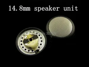 14,8 мм динамик многоотверстие медная катушка в медном кольце неодимовый магнит hifi Металлическая Сетка Наушники Блок около 32 Ом - изображение