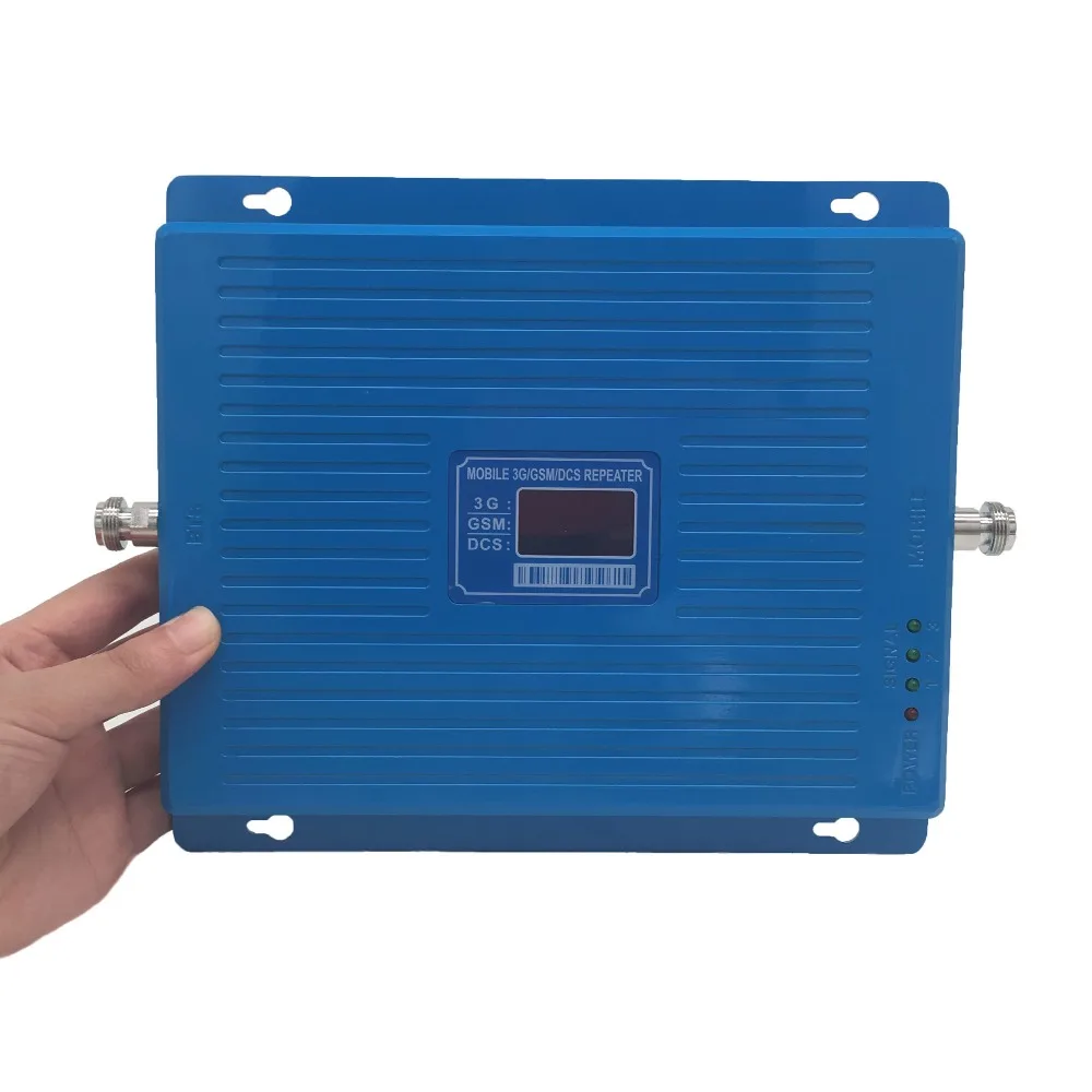 Трехдиапазонный ретранслятор 2g 3g 4g LTE трехдиапазонный 900 1800 2100 МГц GSM DCS WCDMA