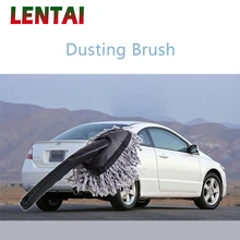 LENTAI 1 шт. Автомобильная кисточка против пыли авто щетка для чистки окон для Toyota Avensis Rav4 Audi Q5 A6 Lifan X60 Renault Captur Skoda Yeti Ford