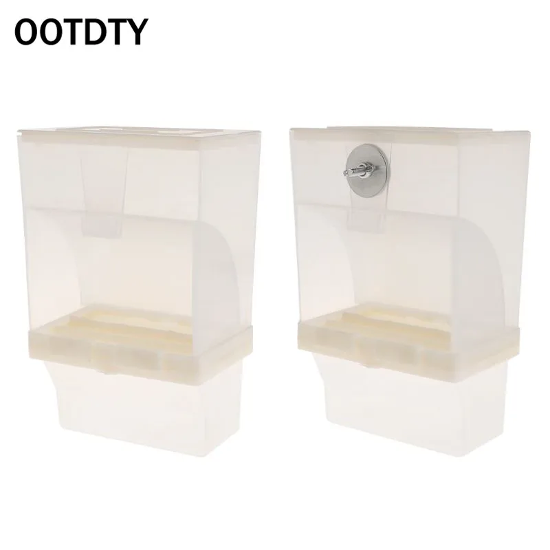 

Automatic Birds Feeder Drinker Poultry Waterer Drinking Feeding Containers Fodder Storage Water Cup Box For Pets