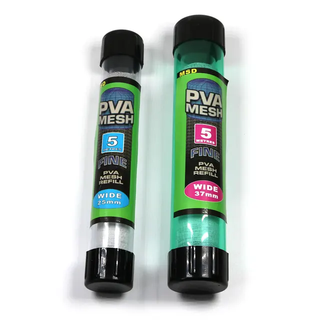 Carp Fishing PVA Mesh System pva Mesh + Plunger Stick + Plastic Tube