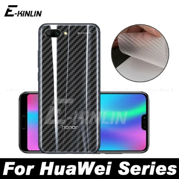 

3D Carbon Fiber Back Cover Screen Protector Protective Film For HuaWei Honor 10 9X 8X Max 7S 7X 8 9 Lite Pro Premium Not Glass