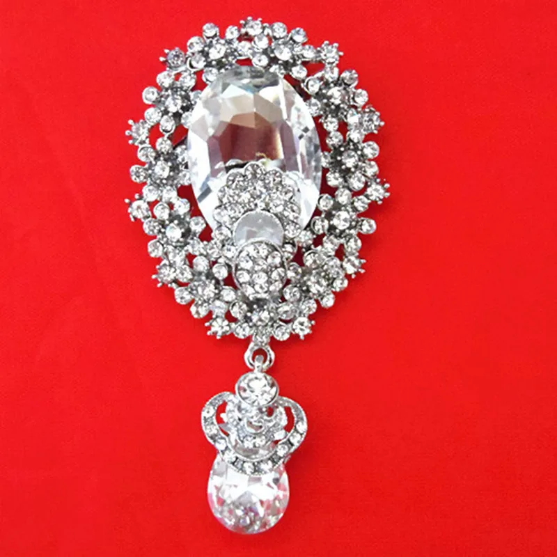 DHL Fedex Free Shipping Cheap Price Wholesale Vintage Silver Brooch