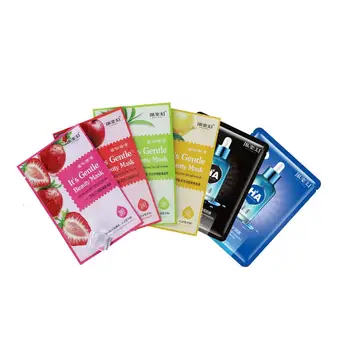 

Hyaluronic 10Pcs Acid Black Face Mask Dydrating Sleeping Anti Aging Moisturizing shrinking pores Facial mask Skin Care Korean