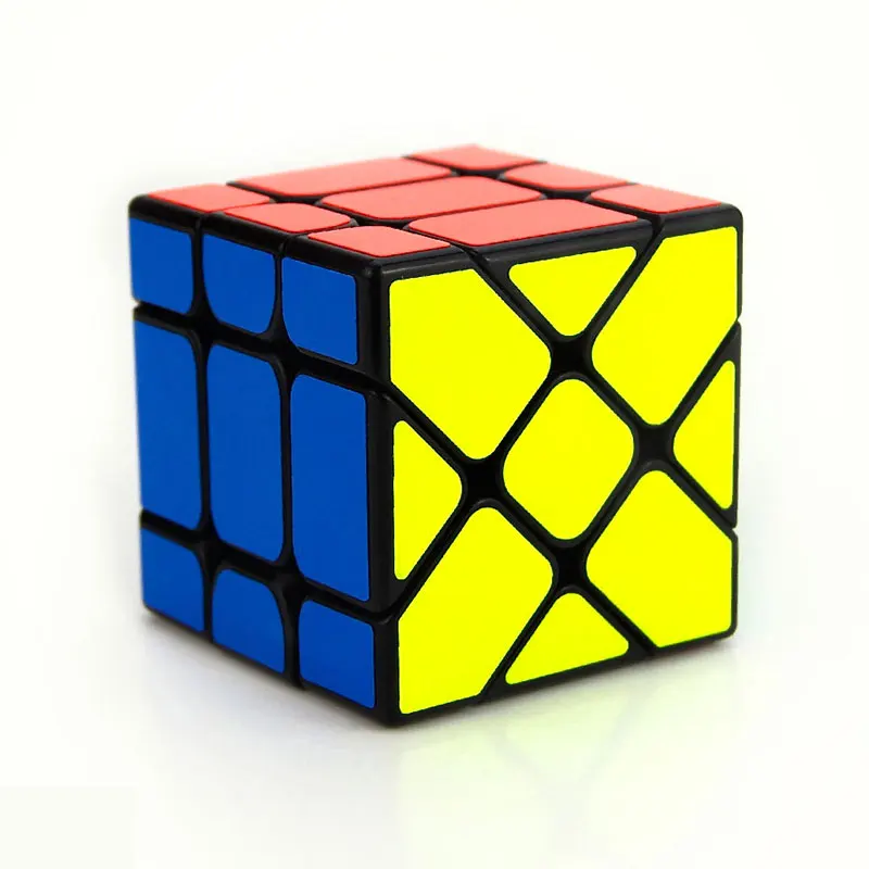 

Free Shipping 3x3x3 Magic Cube Square King Fisher Puzzle Black/White Colors 3*3*3 Neo Cube Education Toys For Children Adult
