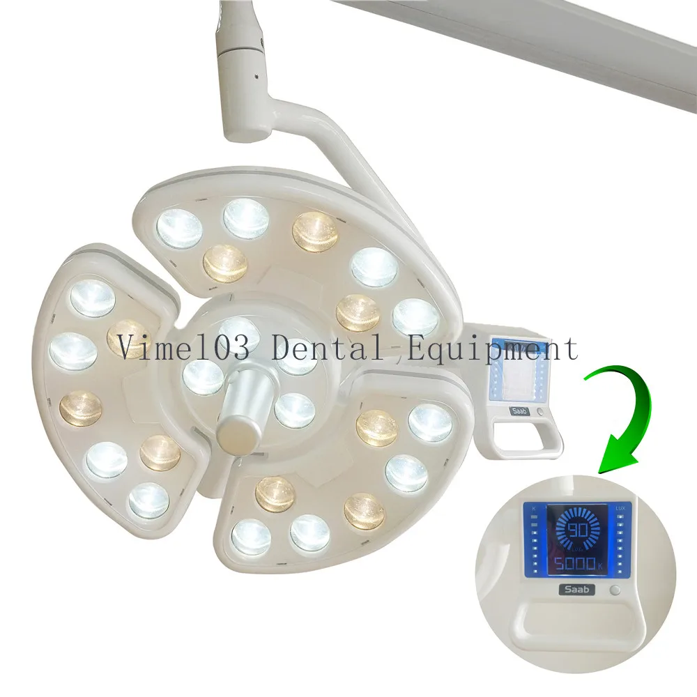 Стоматологические медицинские светодиодный посадочный бестеневая лампа с 26 светодиодный s для хирургической операции