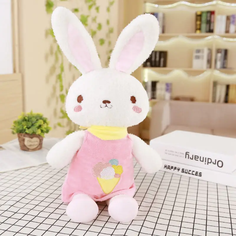 

50/75/95 Cm Soft Rabbit Plush Toy Stuffed Animal Cartoon Rabbit Toys Soft Gift For Girl's Room Bed Toy Decoration