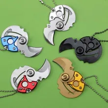 Бренд для монет складные Ножи 440 лезвие, с алюминиевой ручкой на открытом воздухе для выживания, походный карманный нож для охоты мульти EDC инструменты