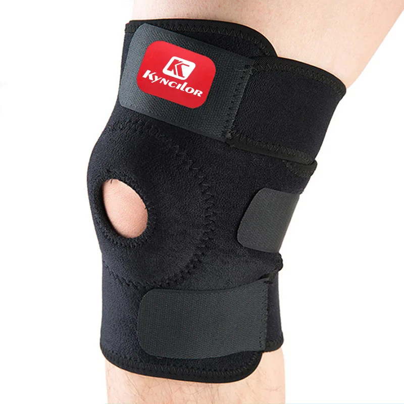 

1PC Thin Breathable Meniscus Knee Protector Pads Silica Gel Knee Pads Hiking Running Basketball Knee Support Knee Bandage Hot