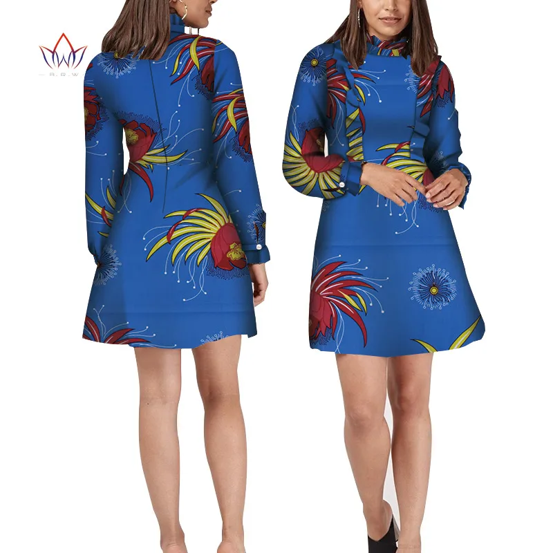 Традиционное женское платье Дашики размера плюс 6xl, элегантное богемное пляжное платье, сексуальная африканская одежда WY4295 - Цвет: 7