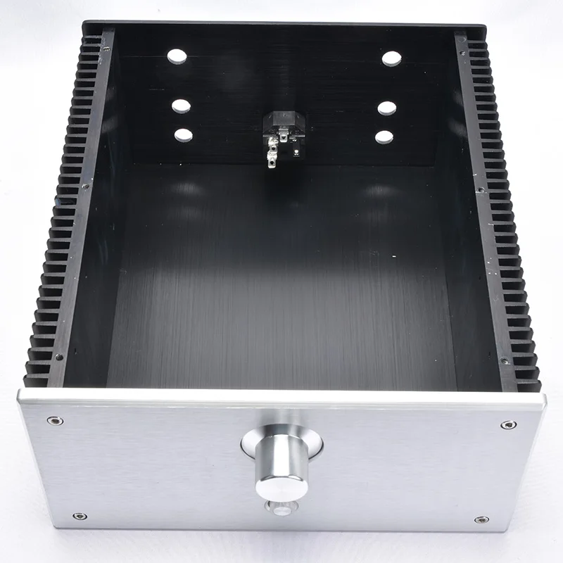 KYYSLB 240*120*271 мм DIY коробка полностью алюминиевый небольшой усилитель шасси Case2412B корпус усилителя Amp Корпус внешний радиатор
